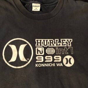 Super rare Vintage Tom Delonge Hurley, navy T-shirt, blink-182 size ex L